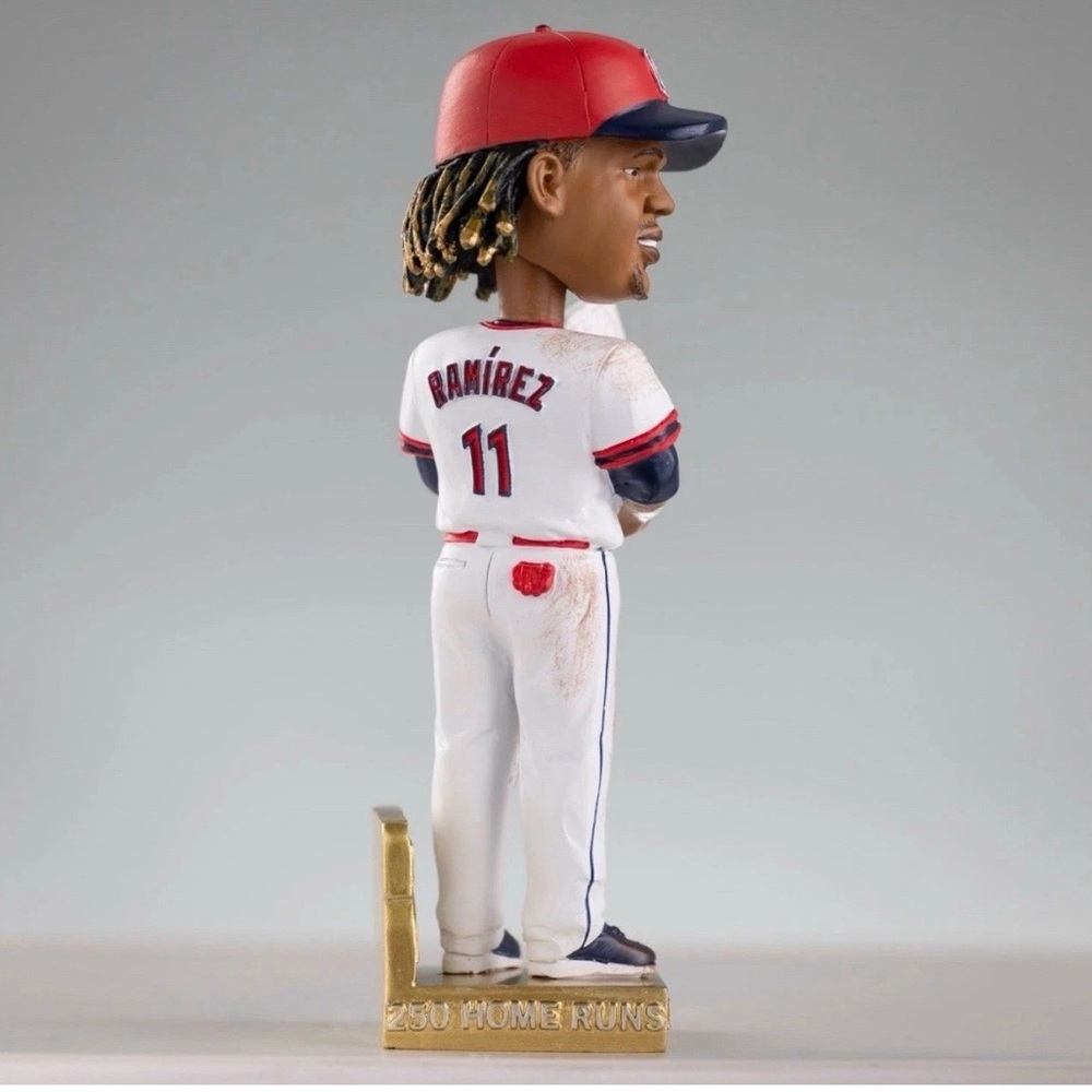PRESALE Cleveland Guardians Jose Ramirez 250 Steals/250 HR Limited Bobblehead - Picture 2 of 4